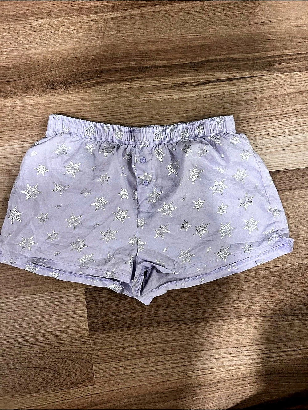 PINK Lounge Shorts in Purple Size Small